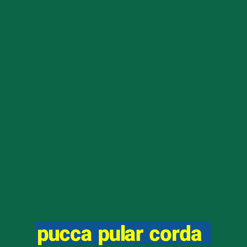 pucca pular corda